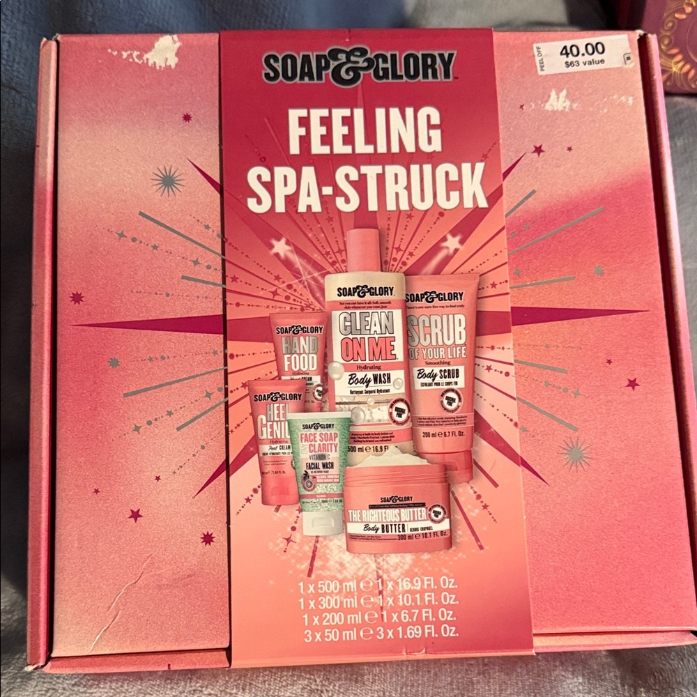 Soap & Glory Feeling Spa-Struck Set - Pink